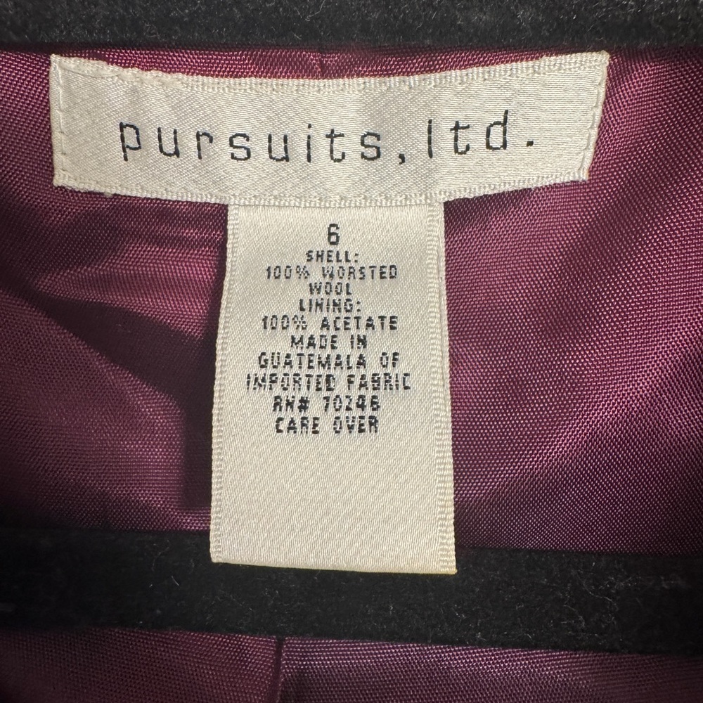 Pursuits, Ltd - Navy Zip-Up jacket - Picture 2 of 4